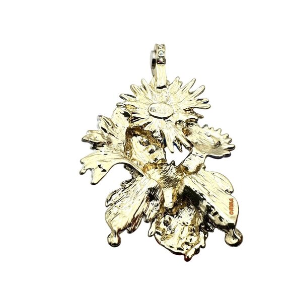 Kirks Folly Womens Crystal Magnetic Enhancer Pendant Lady Bugs - Picture 2 of 2